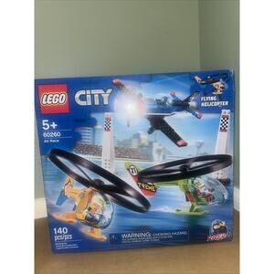 LEGO City #60260 Airport Air Race Flying Helicopter Rivera New Sealed 140 Pcs !!